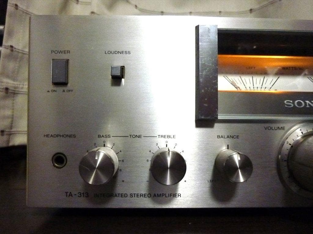 SONY ソニー プリメインアンプ TA-313 修理済 全機能動作 美品