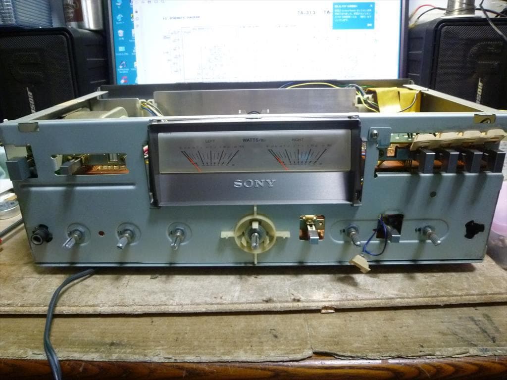 SONY ソニー プリメインアンプ TA-313 修理済 全機能動作 美品