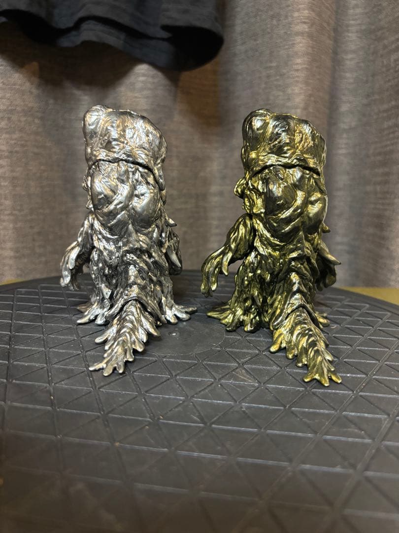 へドラ CCP フィギュア ソフビ メッキ3体セット