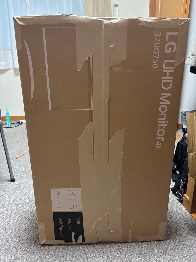 LGモニター ディスプレイ 32UQ750-W 31.5インチ/4K/144Hz