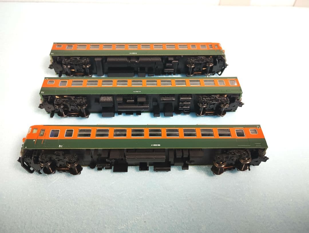 【KATO】Nゲージ165系(クモハ・モハ・クハ)3両セット【急行佐渡バラシ】