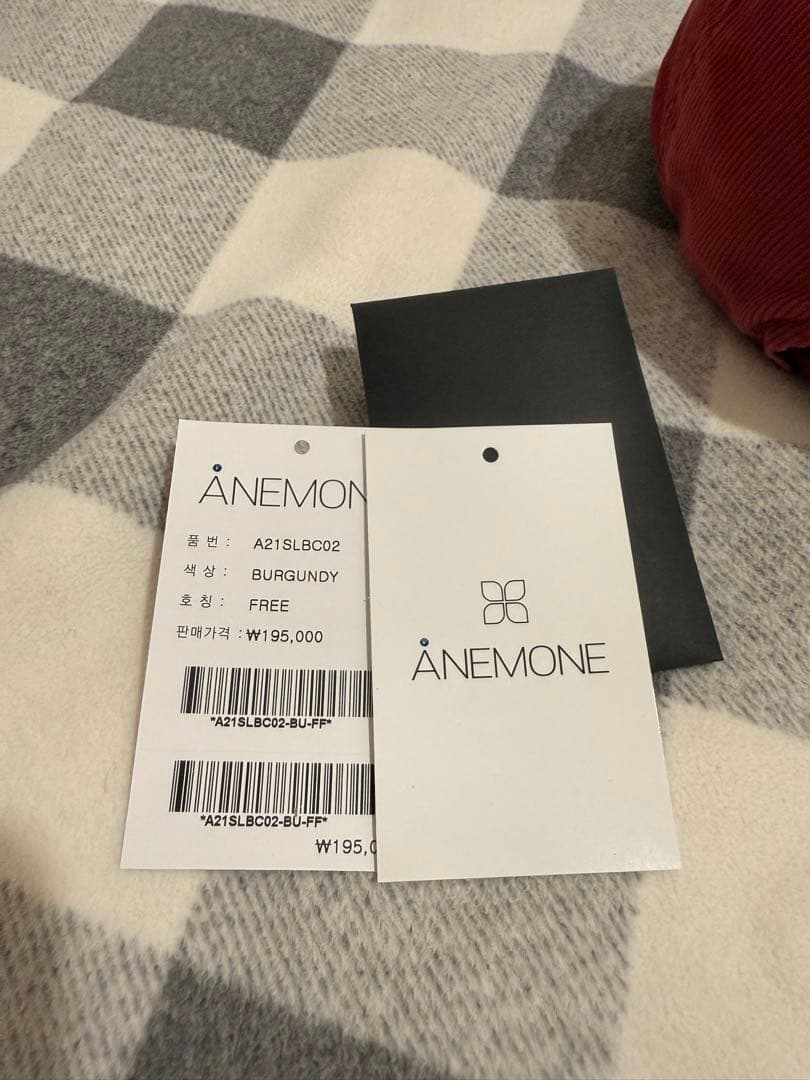 【新品未使用/匿名配送】ウニョク ANEMONE 限定キャップ