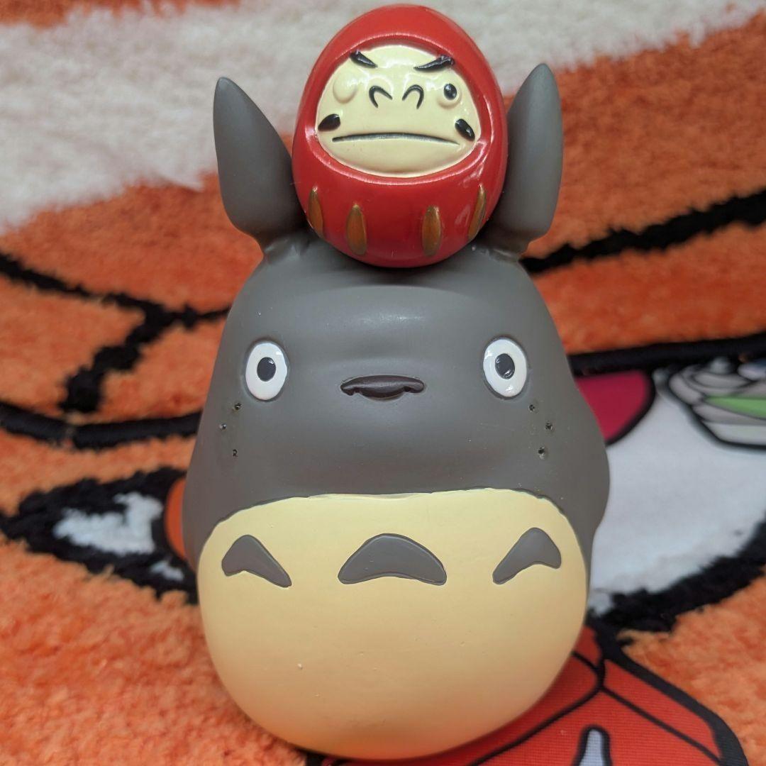 希少 となりのトトロ　めでたいお飾り　大トトロと小さいダルマ