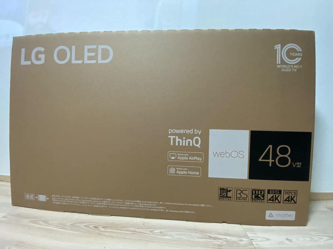 LG 48インチ4k OLED 48A3PJA