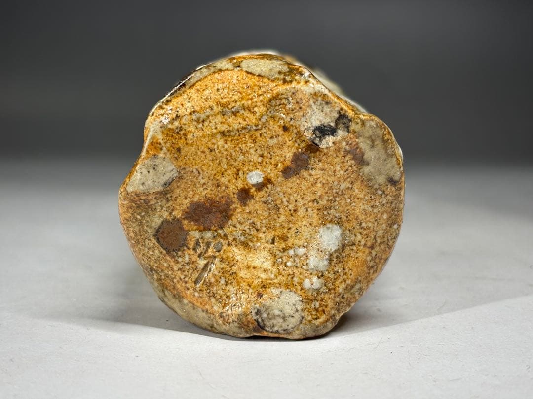 『加藤光右衛門』造 美濃伊賀茶入 山十窯 共箱 仕覆 茶道具