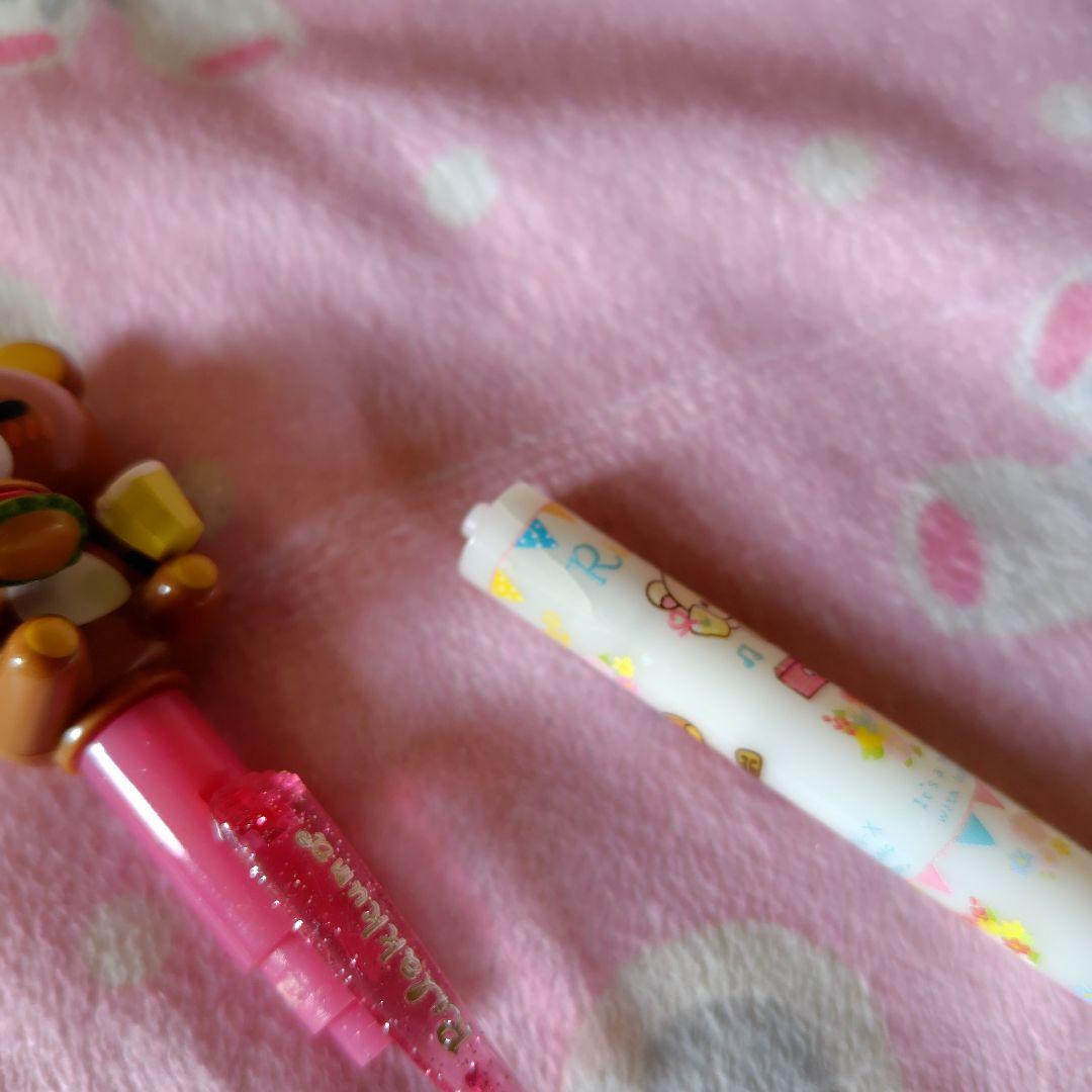 リラックマぱくぱくアクションボールペン平成レトロ文房具グッズ人形マスコットレア