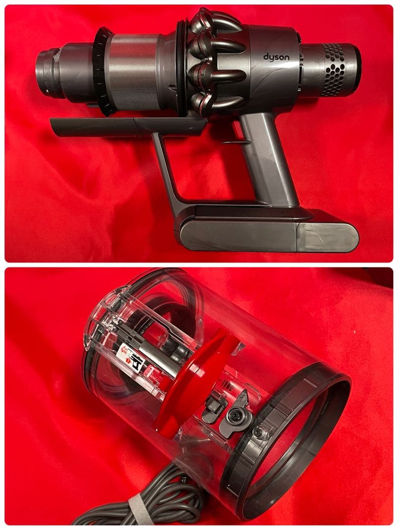 ダイソン④V11SV14 ２ヘッドから選択　美品ブルーパイプ　補強型トリガー装着