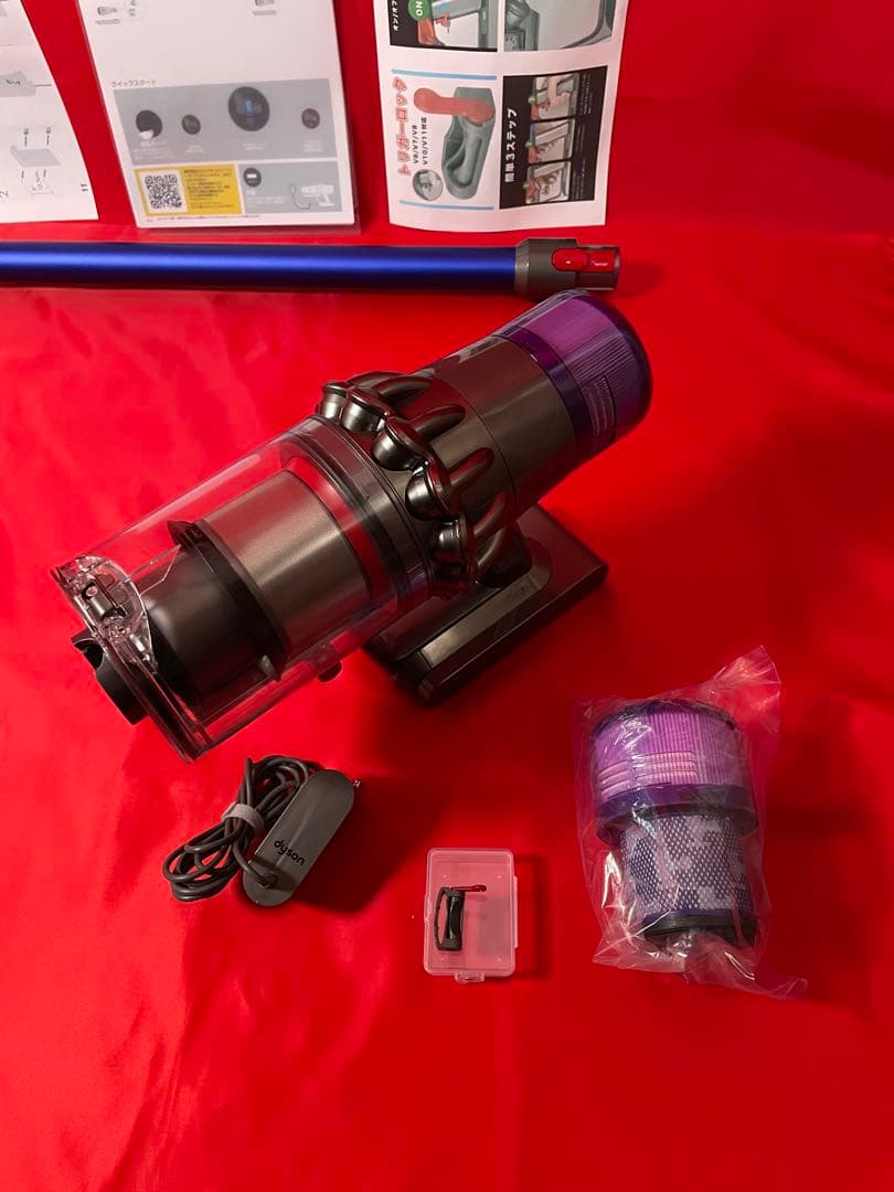 ダイソン④V11SV14 ２ヘッドから選択　美品ブルーパイプ　補強型トリガー装着