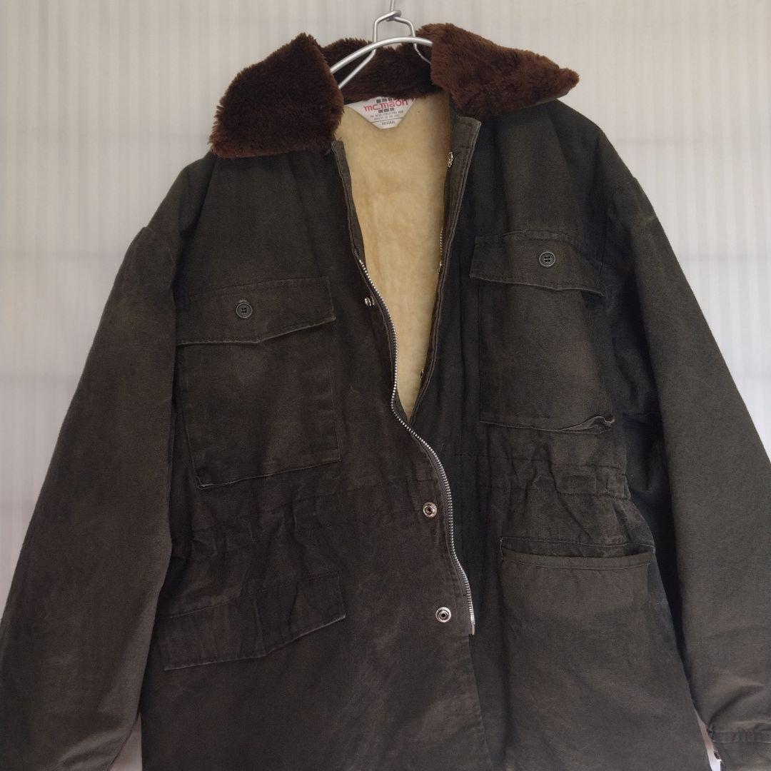 mcmaon ドカジャン　カストロコート　ヴィンテージ感　日本製　綿100%