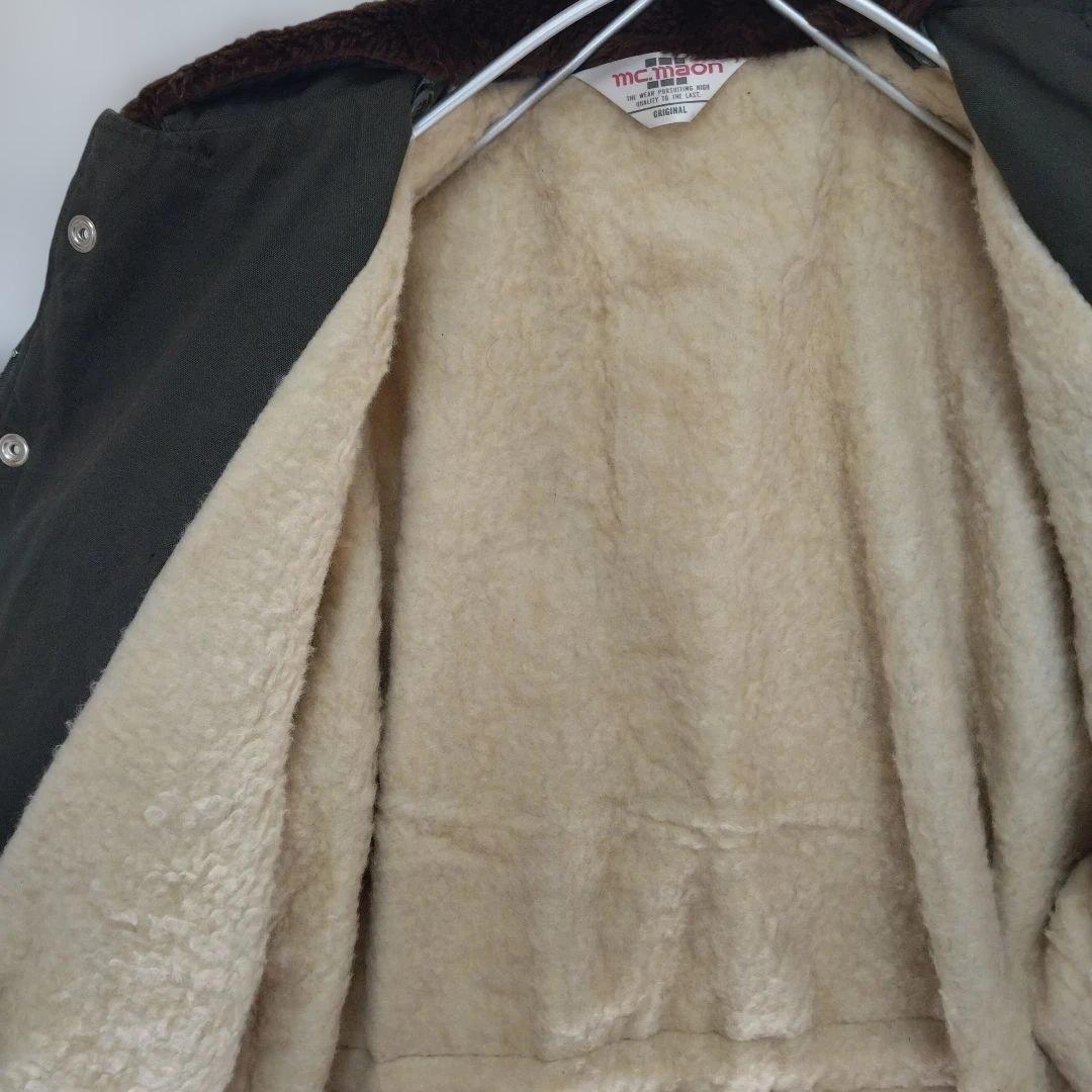 mcmaon ドカジャン　カストロコート　ヴィンテージ感　日本製　綿100%