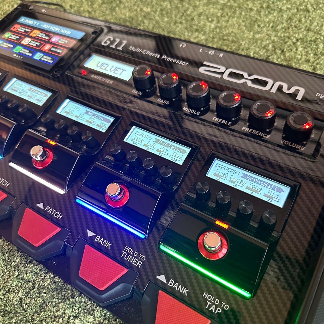 マルチエフェクター 隠れた名機 ZOOM G11 ギター