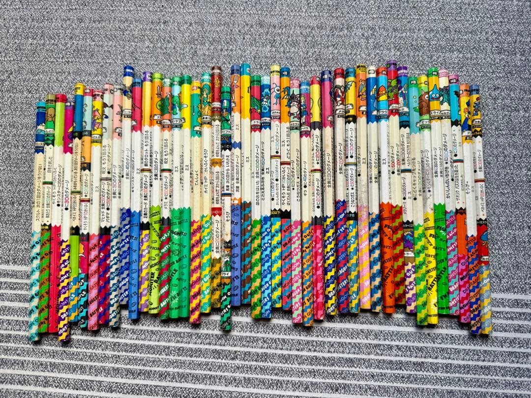 ドラゴンクエスト バトルえんぴつ 大量セット バトエン DQ 鉛筆44本セット