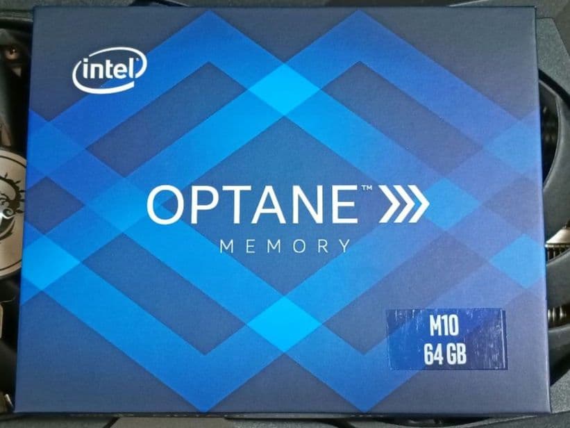 内蔵型SSD Intel Optane Memory M10 64GB NVMe SSD