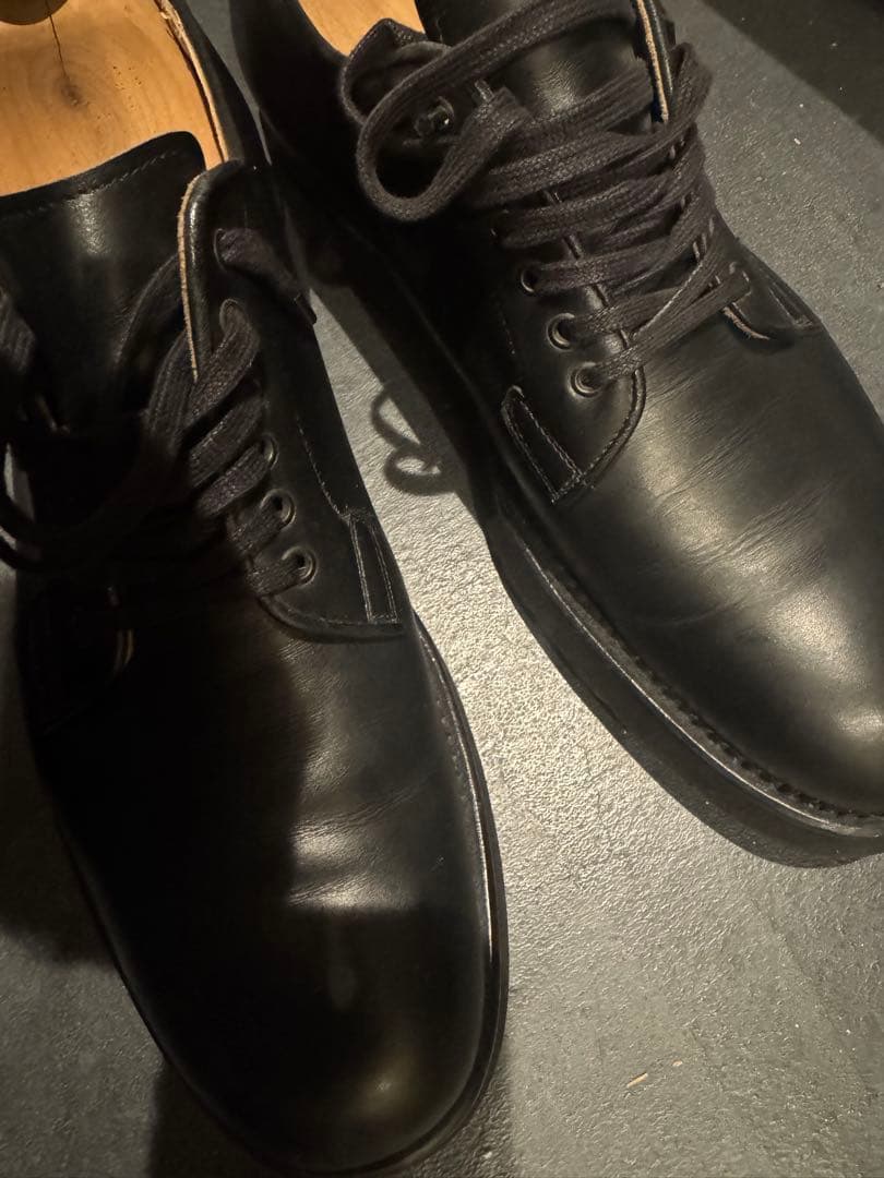 Scye ブラック ドレスシューズ 41