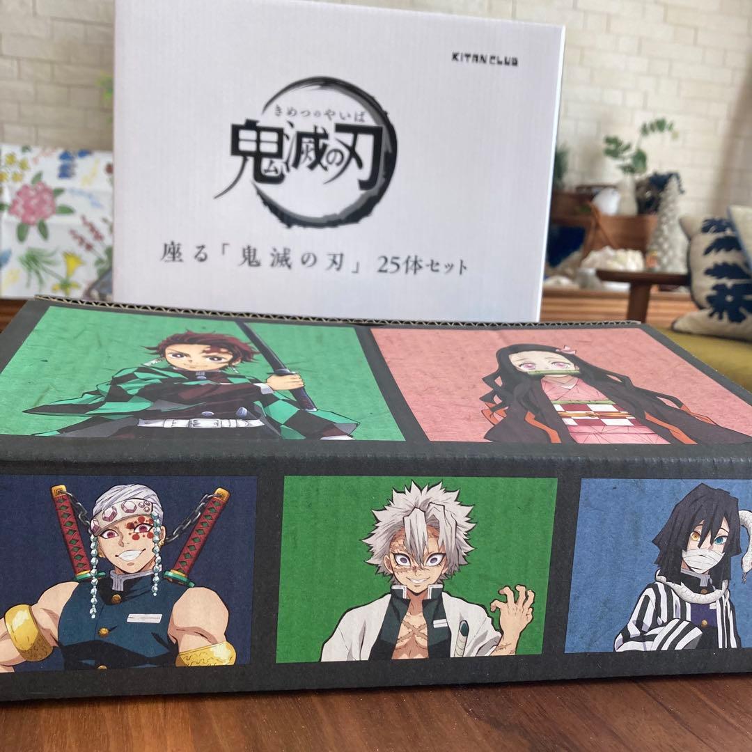 鬼滅の刃 座る「鬼滅の刃」 25体+伊之助素顔1体セット　限定BOX
