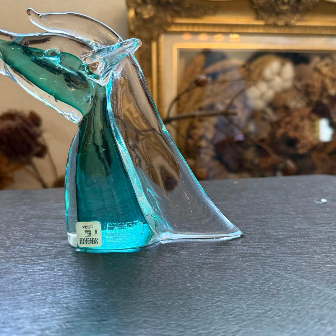 ムラーノグラス 馬 murano vetri ビンテージ ヴェネツィアンガラス