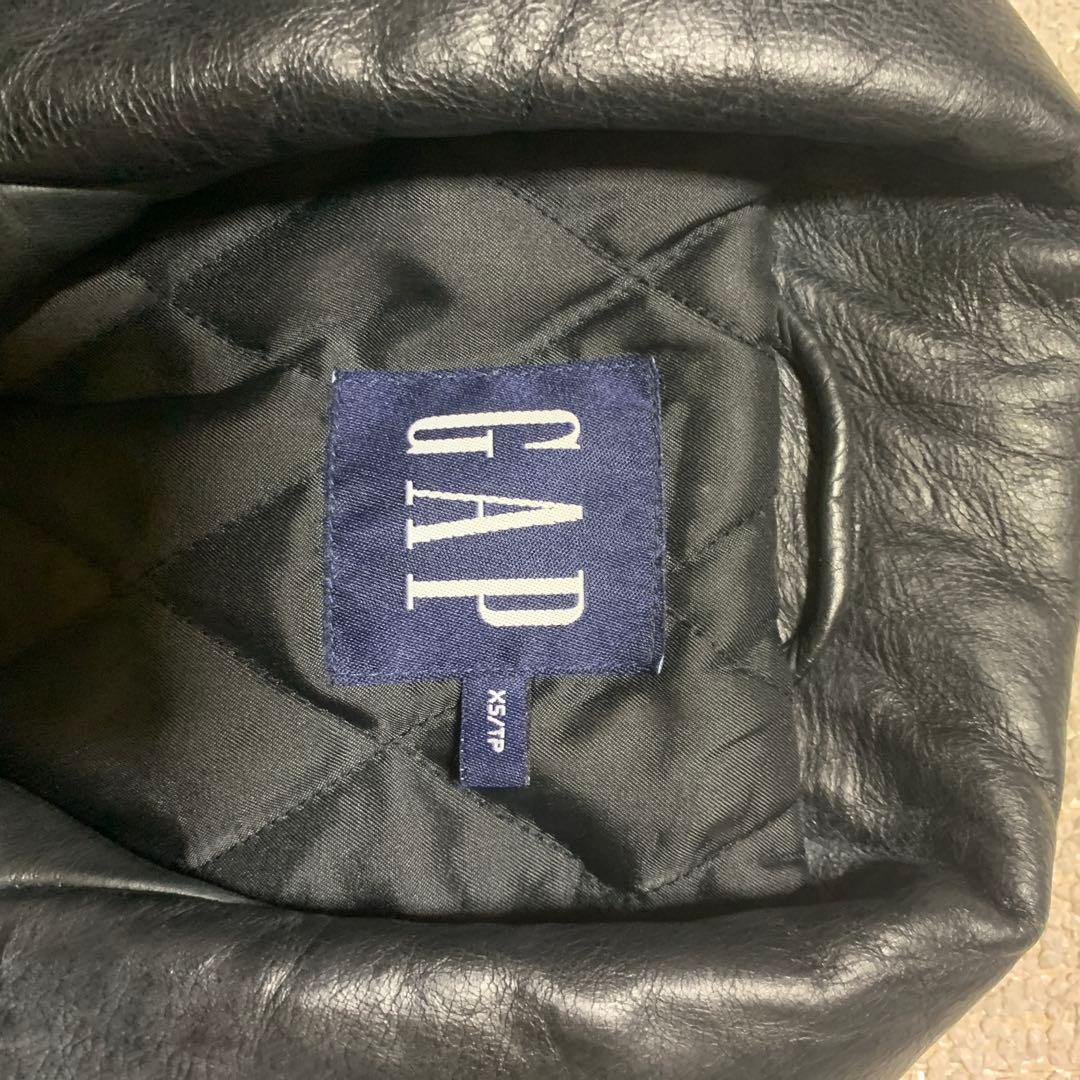 90s old gap leather jacket 超希少サイズ