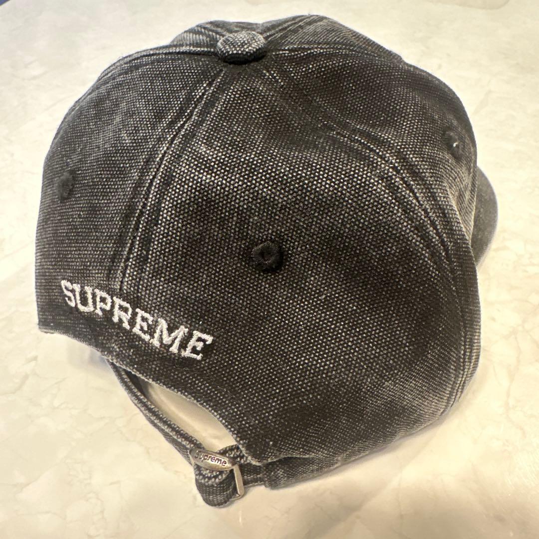 SUPREME Sロゴ ブラックキャップ FV25