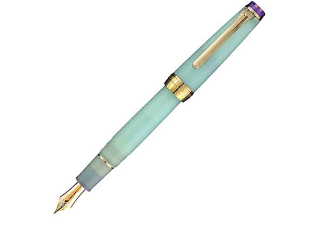 プロギア万年筆天色シリーズ春雨きれいなカラー新品美品