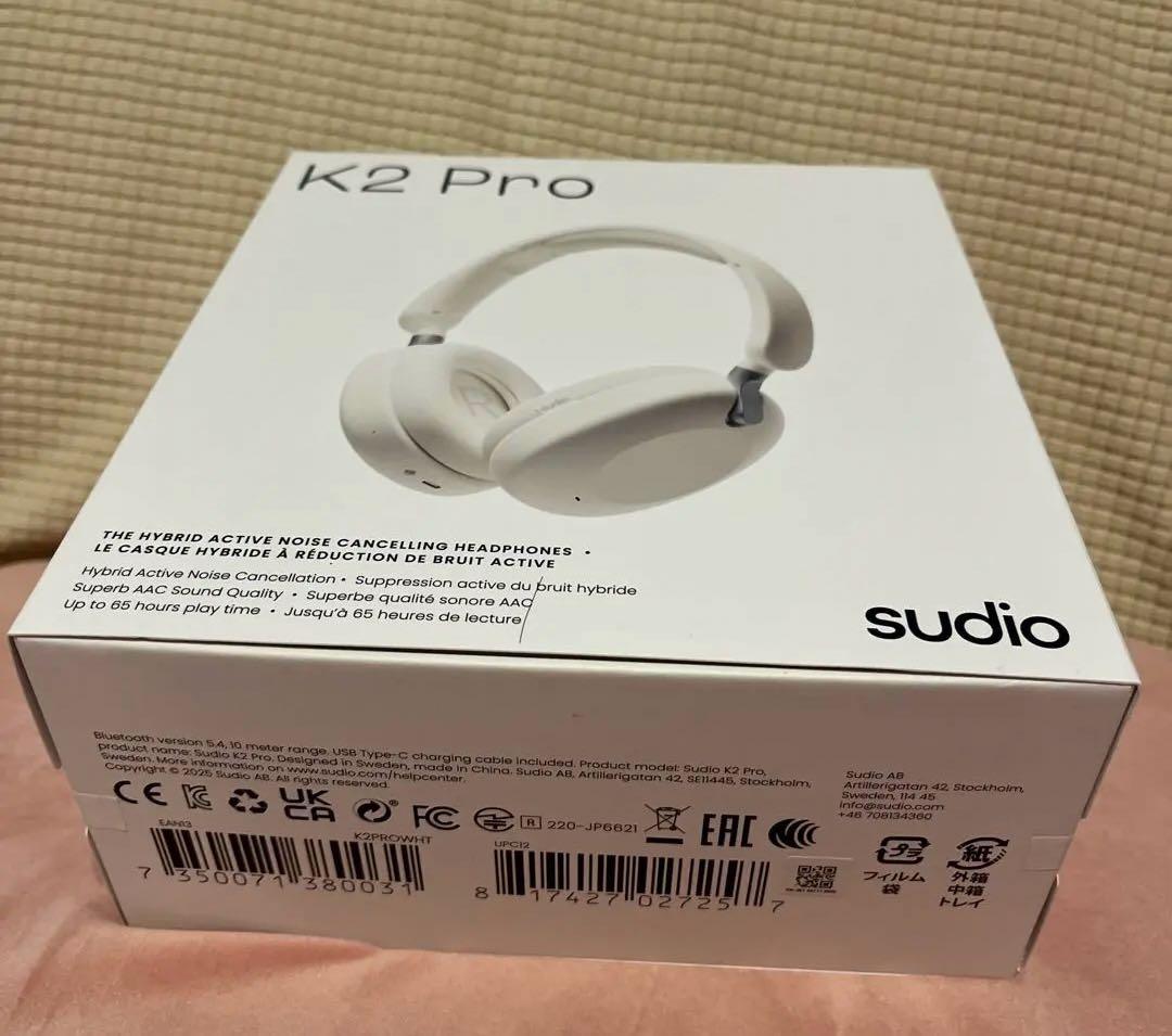 新品未使用　sudio K2 Pro ワイヤレスヘッドフォン