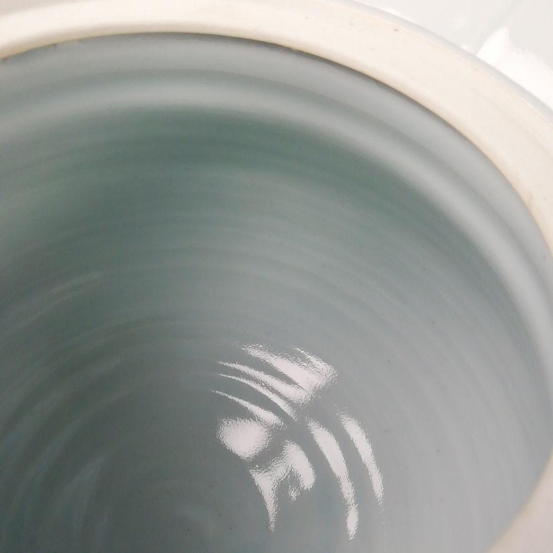 Ｔ６７４　水指　『白磁花水指』『宝林　趙誠主 造』　共箱　茶道具