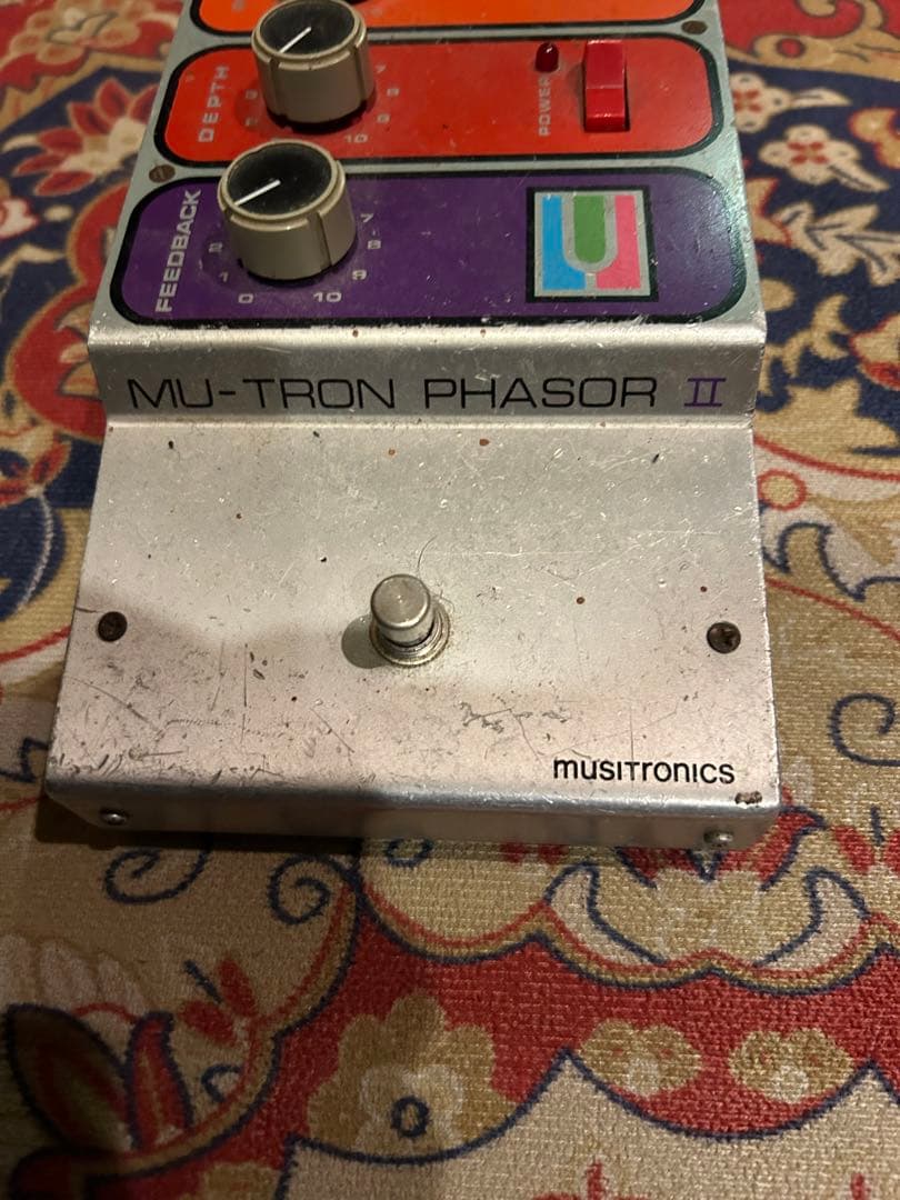 【Mu-Tron Phasor II ビンテージ 1970年代 動作確認済み】