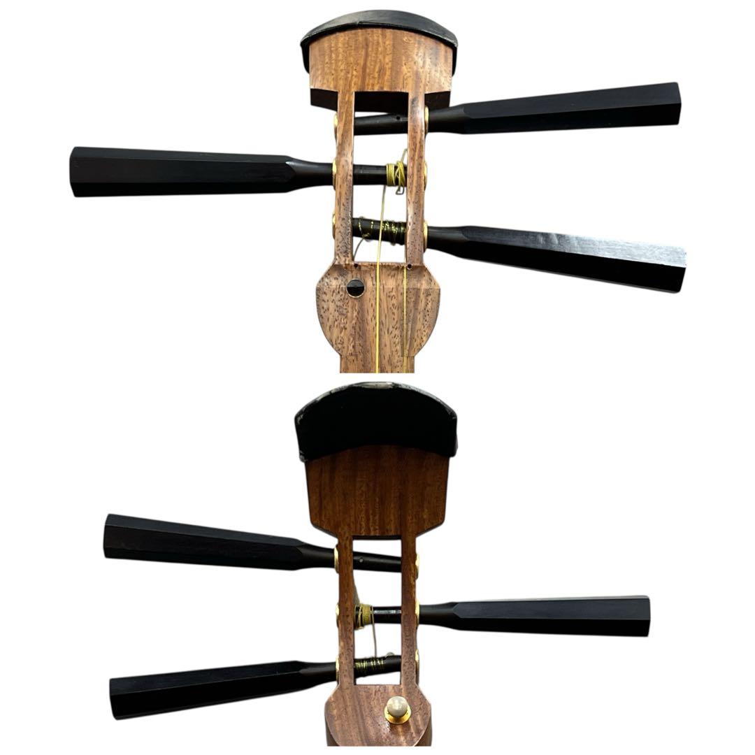 地唄三味線　中棹　 東さわり　地唄　ジャンク