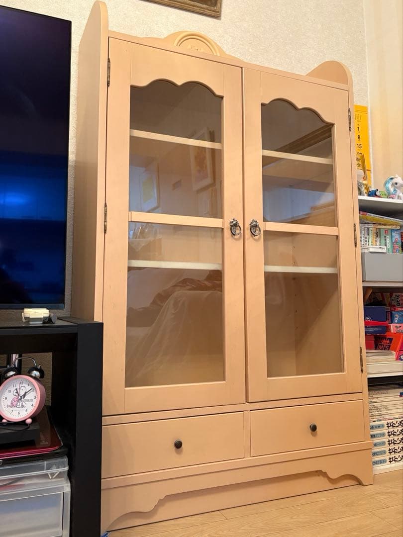 ★匿名配送★ リンホーリン IDC大塚家具 キャビネット/飾り棚
