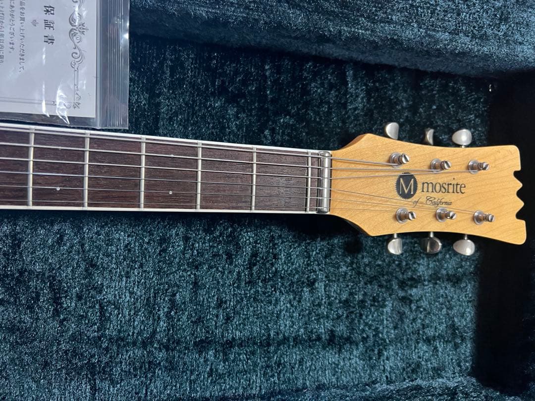 モズライト　Mosrite super cst65 オリジナルハードケース付き