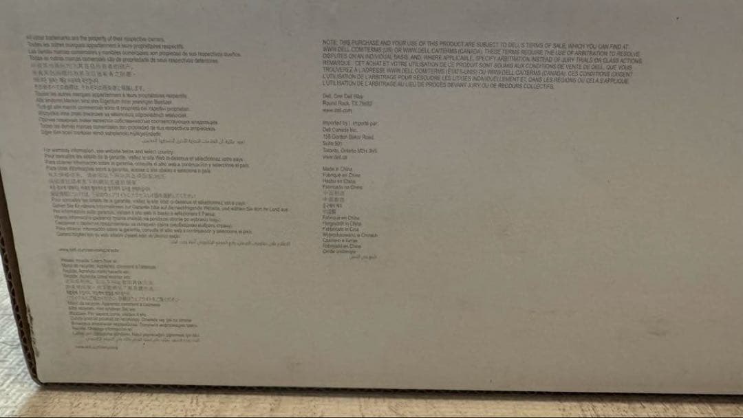 DELL 27インチ 4Kモニター 本体 S2721QS箱付き