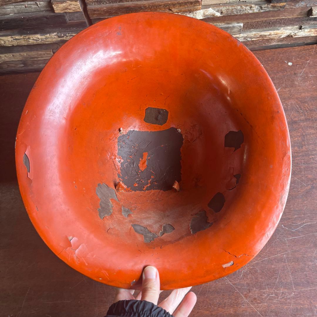 金属製 武具 円形 2点セット　陣笠