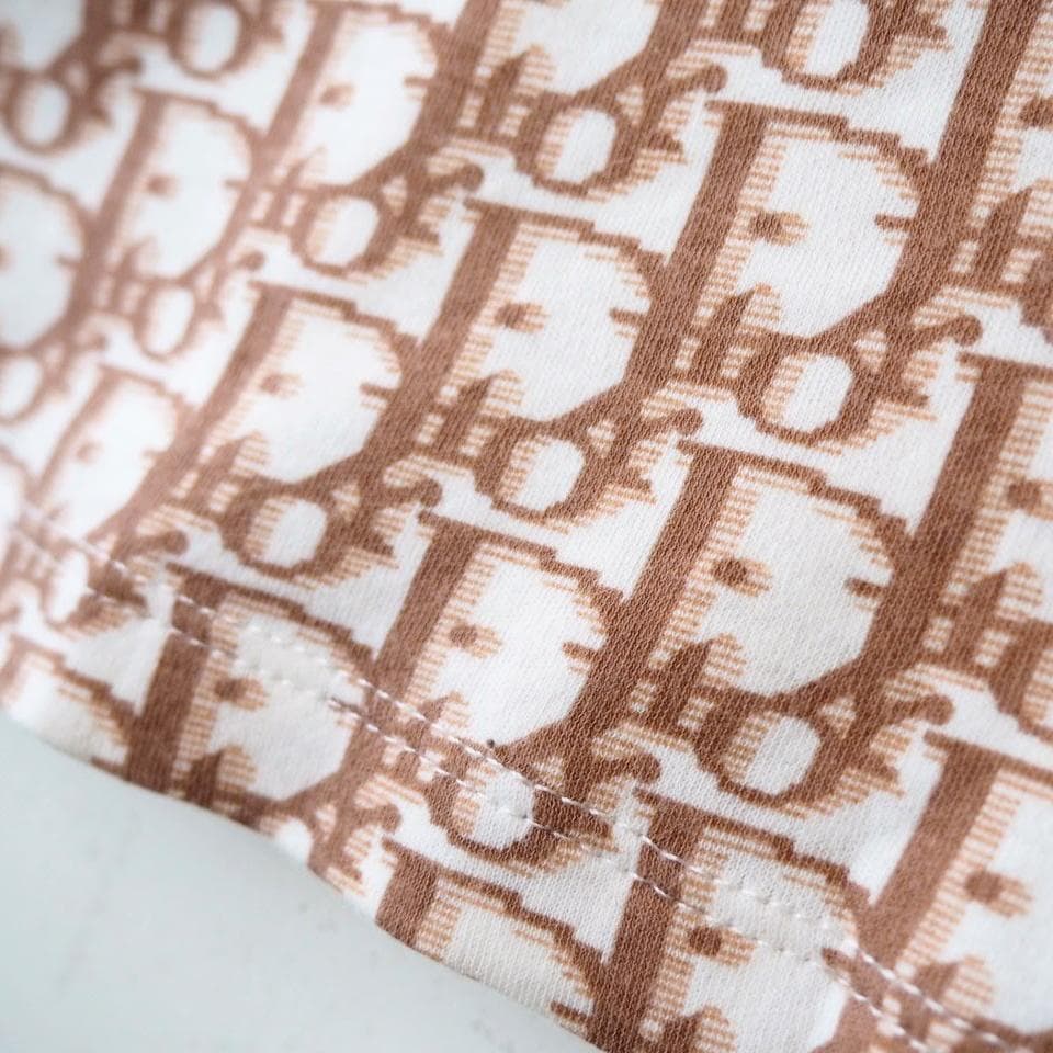 希少 クリスチャンディオール ジョンガリアーノ期 トロッター柄 刺繍 トップス