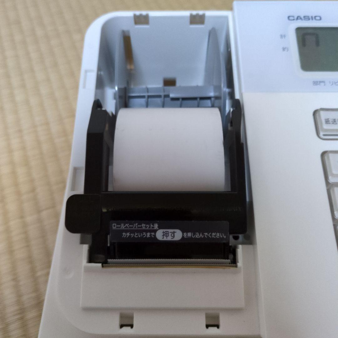 カシオ 電子レジスター casio Bluetooth搭載 SR-G3-WE