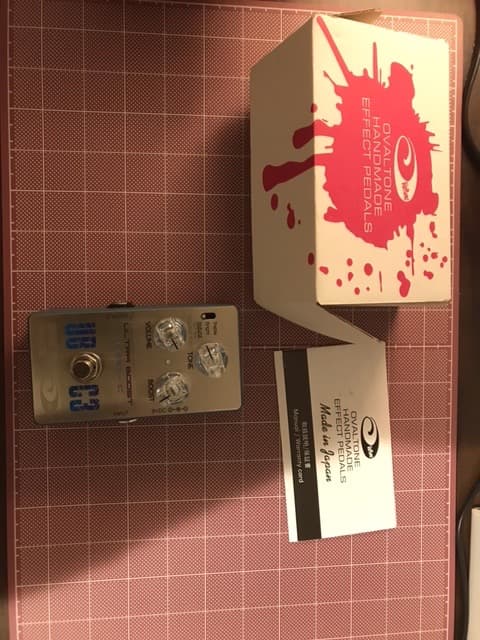 ギター Ovaltone Clean Boost