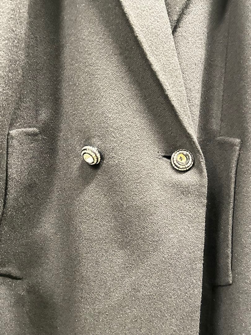 クレモナタグ付き未使用（訳あり） 上質なカシミヤ100％ロングコート