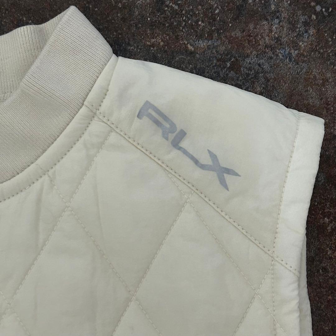RLX RALPH LAUREN ベスト　キルティング　切替　軽量　薄手　中わた