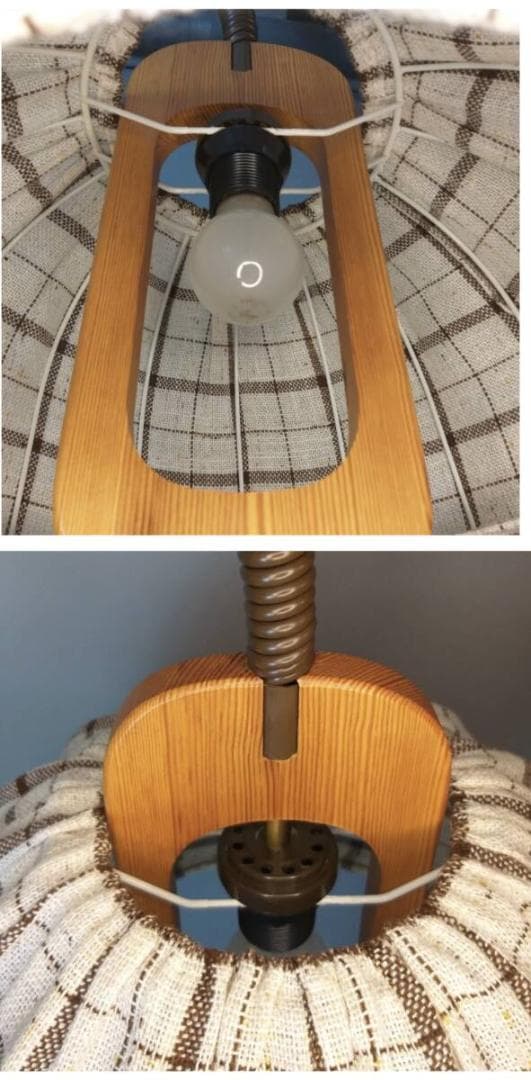 ★超激レア美品★ Domus ランプ ハンノキ材 ドムズ 照明 ライト