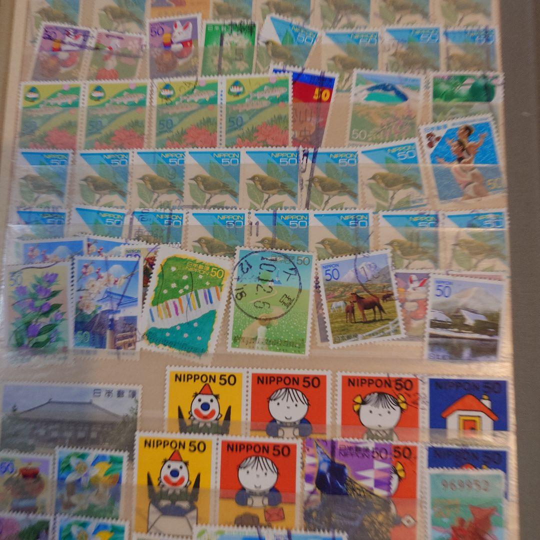 NIPPON 使用済切手 ページ2 74枚まとめ売り