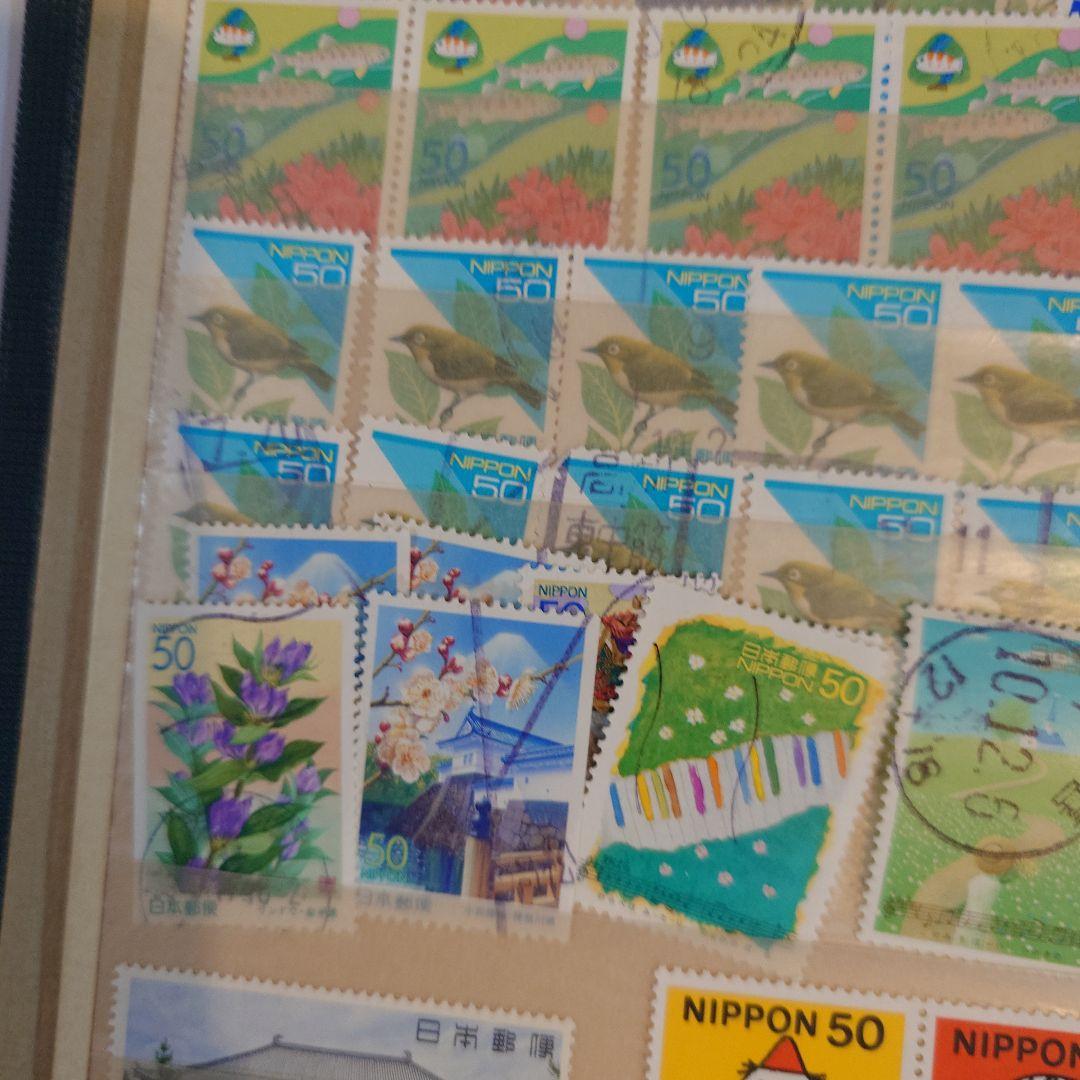 NIPPON 使用済切手 ページ2 74枚まとめ売り