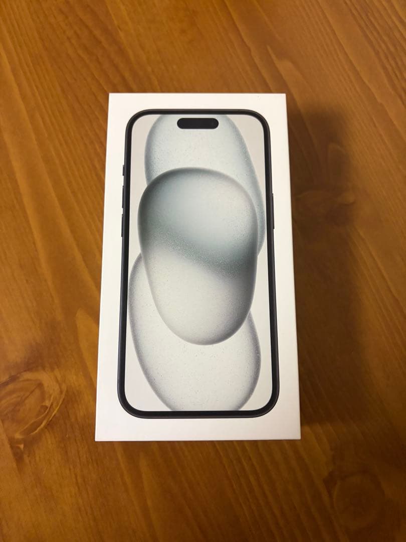 【美品】iPhone15 128GB 本体 ブラック 箱あり ジャンク アップル