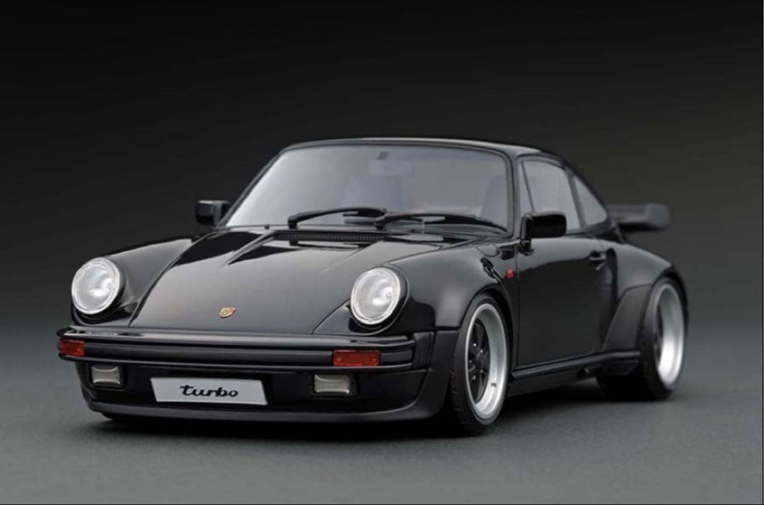 超希少　イグニッションモデル　ポルシェ 911 ターボ 1/18 ブラック　新品