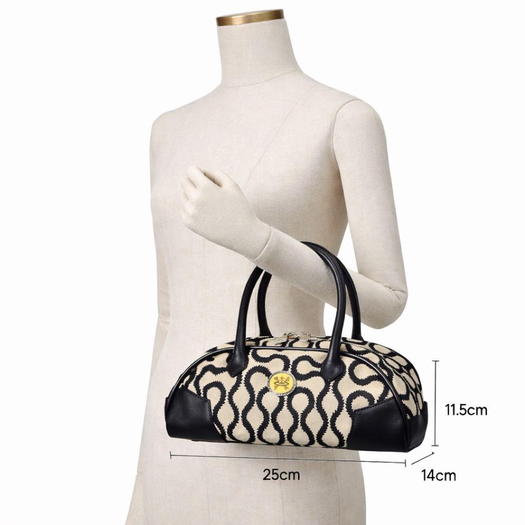 【美品】vivienne westwood ボストンバッグ 総柄 オーブ