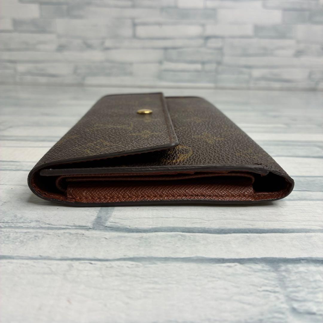50 LOUIS VUITTON 三つ折り財布　長財布　極美品　モノグラム　t