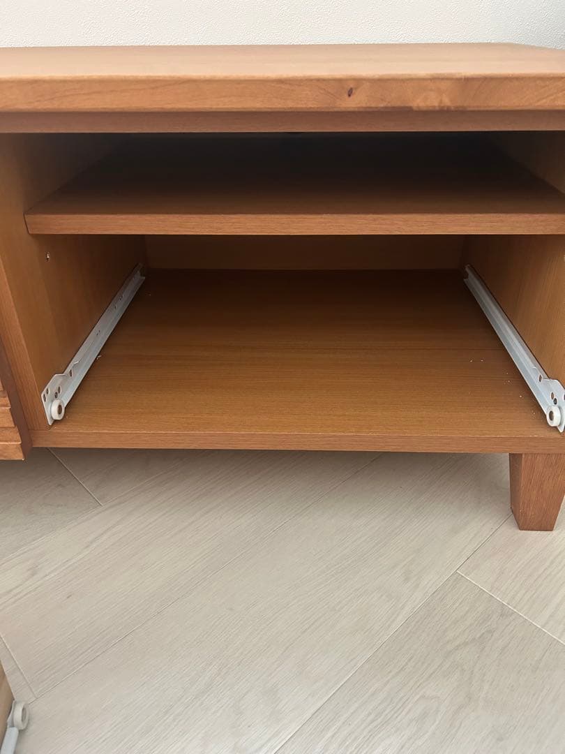 【値下げ中】サンコウ日本製木製テレビ台 引き出し付き（11／16処分予定）