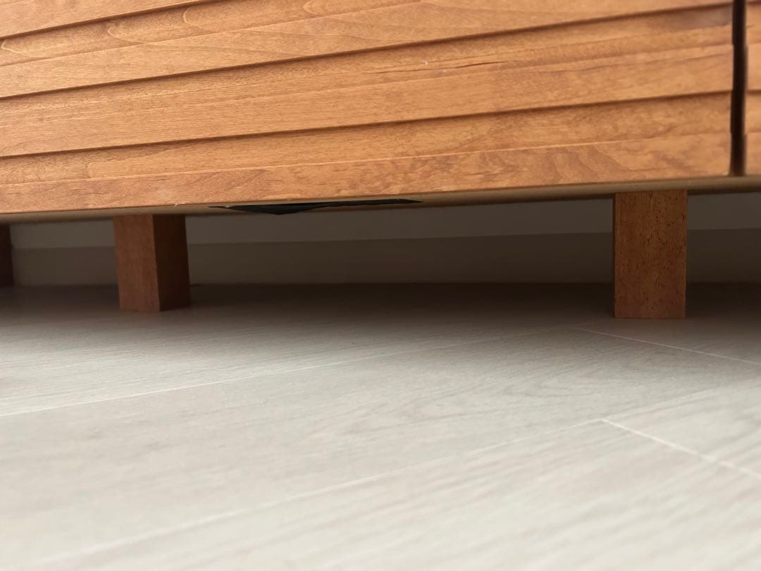 【値下げ中】サンコウ日本製木製テレビ台 引き出し付き（11／16処分予定）