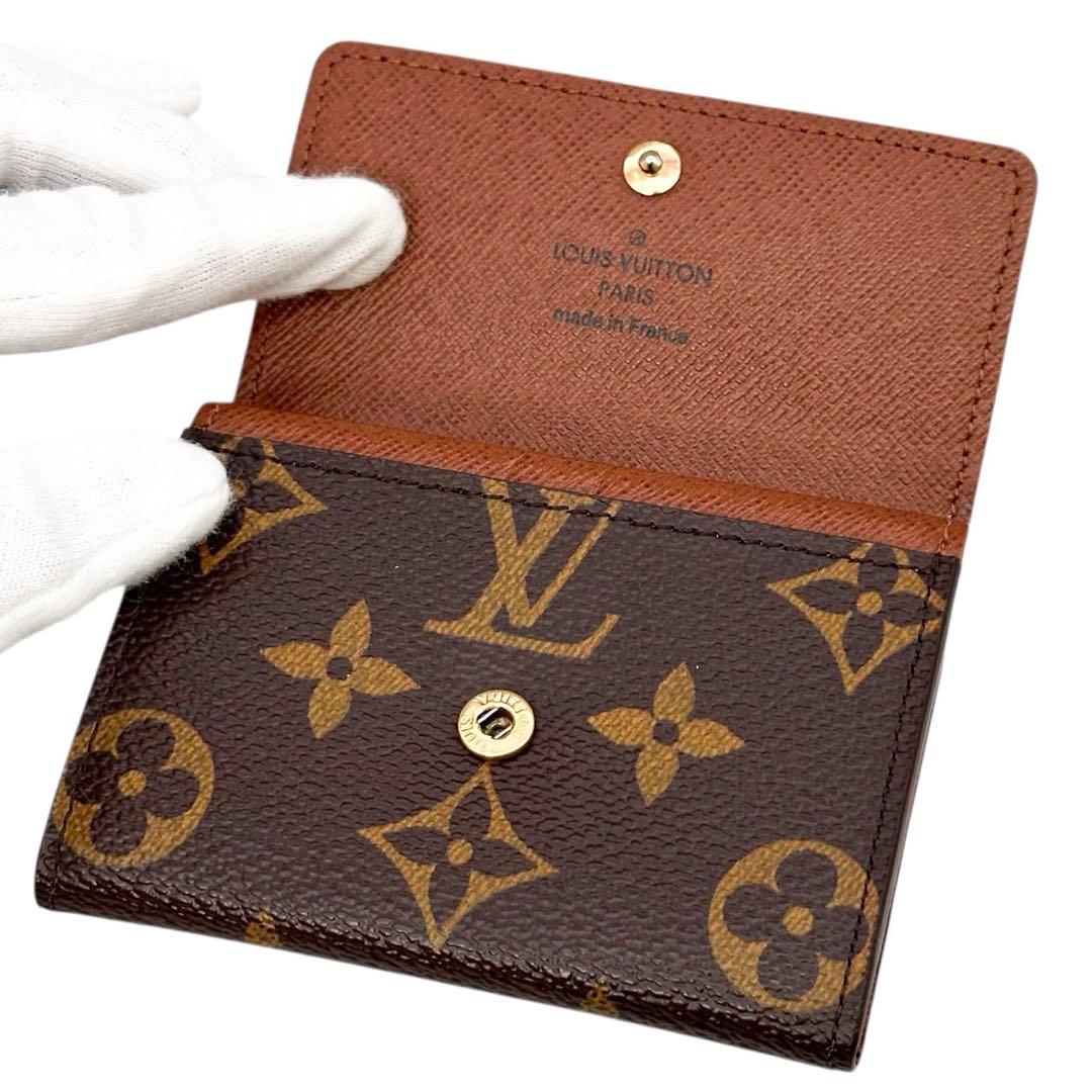 極美品 箱付 ルイヴィトン モノグラム ポルトモネプラ ケース 財布 小銭