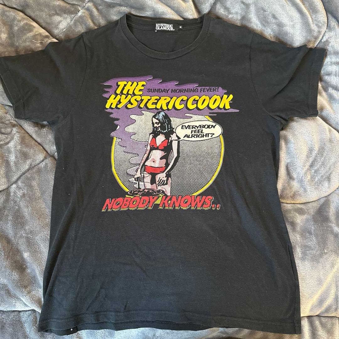 【人気デザイン】ヒステリックグラマー ビックロゴ 即完売 入手困難 Tシャツ M