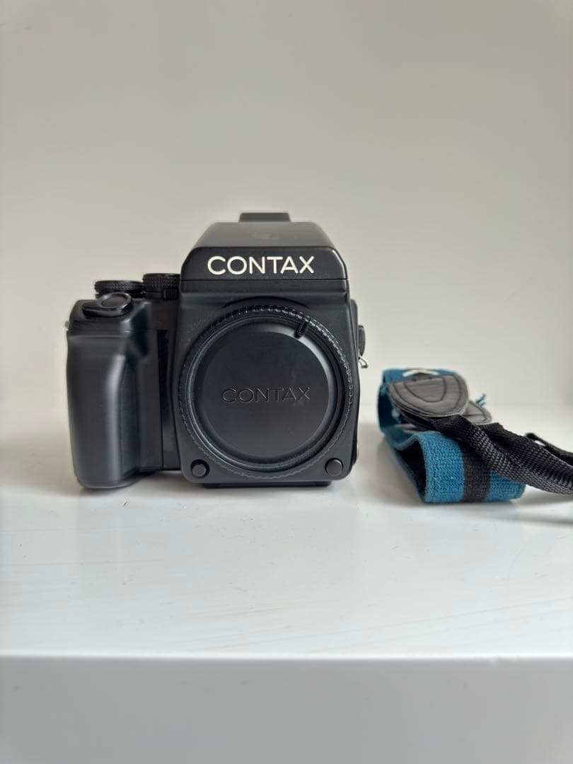 コンタックス Contax 645 AE 中判カメラ ボディ MFB-1付き