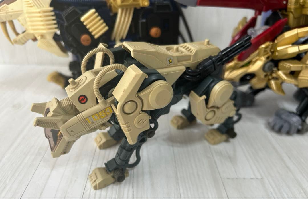 メカ生体ゾイド シールドライガー・マークⅡ 旧ゾイド　ほか　5体セット　ジャンク