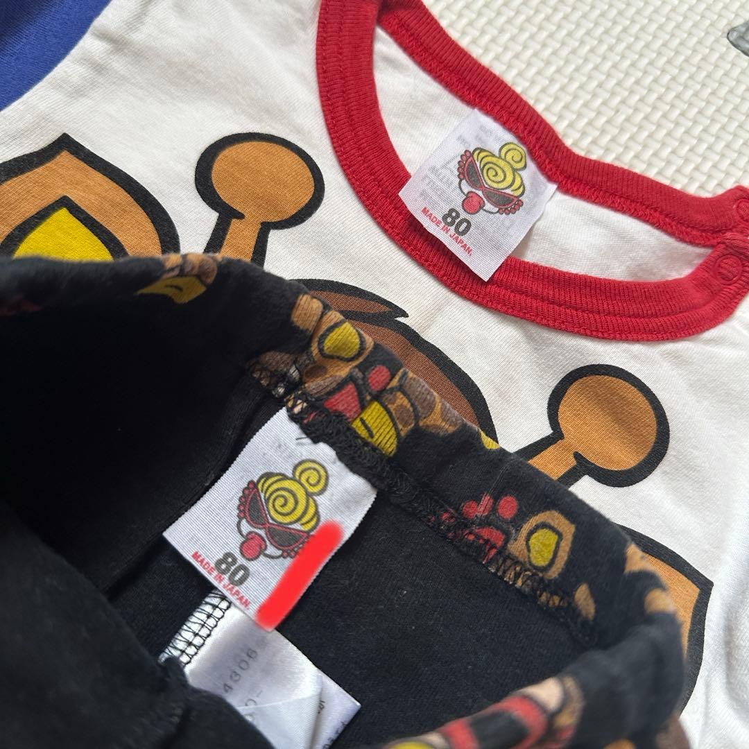 ヒステリックミニ キリン 上下セット 80cm